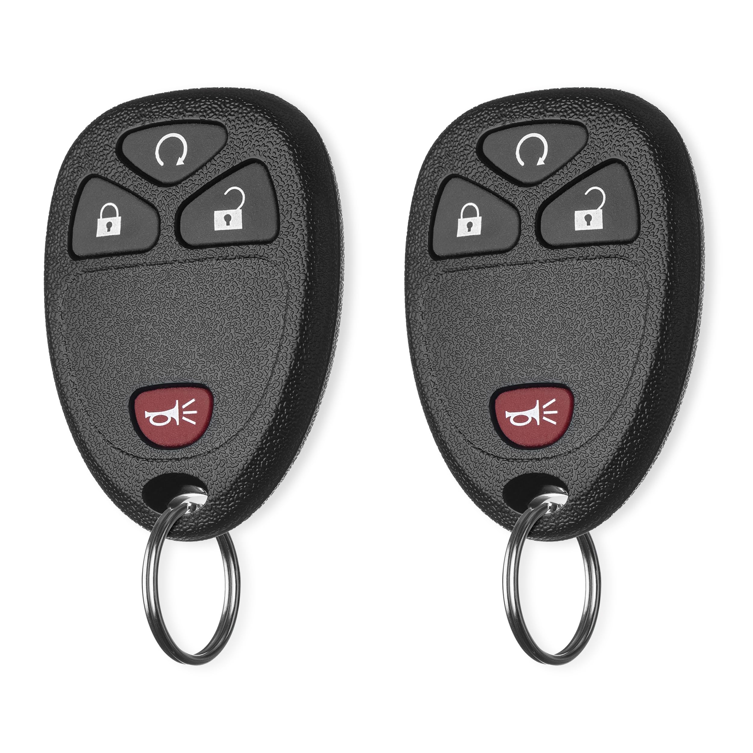 FOBTEK Key Fob Keyless Entry Remote for Chevy Silverado GMC Sierra Avalanche Replacement for OUC60270, 15913421